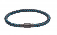 Unique - Carbon Fibre - - Wire Bracelet, Size 21CM