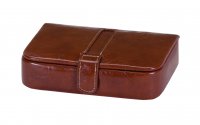 Guest and Philips - Raffles Collection, Faux Leather - Travel Jewellery Case, Size 16x11x4cm 1554