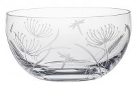 Royal Scot Crystal - Dragonfly, Glass/Crystal - Salad Bowl, Size 19cm DRFS