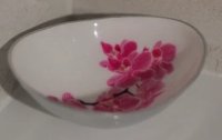 Guest and Philips - Orchid Oval, Aluminium - Small Bowl, Size 14cm 7905-PO
