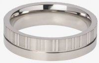 Unique - Titanium - Matt & Polished Ring 5mm, Size 62 TR-110-62