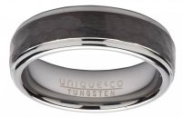 Unique - Tungsten - Ring, Size 66 TUR-118-66