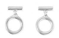 Uno de 50 - Silver Plated Earrings