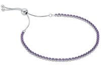Guest and Philips - Tennis, Cubic Zirconia Set, Sterling Silver - Bracelet SJ002-A