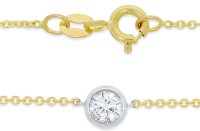 Guest and Philips - Lab Grown Diamond Set, White Gold - Yellow Gold - 9ct D 3ct 12st Collarette 09CODI89421