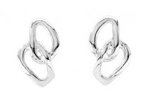 Uno de 50 - Inseparables, Silver Plated Stud Earrings PEN0763MTL0000U