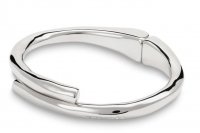 Uno de 50 - Tube Shaped, Silver Plated Hidden Spring Bracelet PUL2187MTL0000M