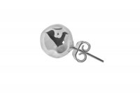 Tianguis Jackson - Sterling Silver Hammered Ball Studs - CS0016