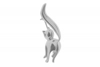 Tianguis Jackson - Sterling Silver Cat Brooch CB0298