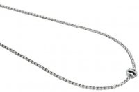 Fope - Eka, D 0.15ct Set, White Gold - 18ct Necklace, Size 500mm 754C-BBR