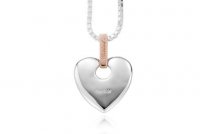 Clogau - Cariad, Silver and Welsh Gold Pendant SCA010