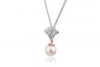 Clogau - Windsor Pearl, Fresh Water Pearl Set, Sterling Silver - Rose Gold - Pendant