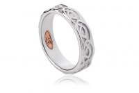 Clogau - Annwyl, Sterling Silver 5mm, Ring, Size S