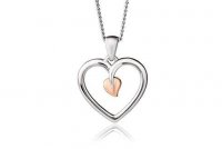 Clogau - Tree of Life, Silver/Rose Gold Plate Pendant 3STLHP7