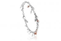 Clogau - Royal Clogau Oak, Silver and Welsh Gold Bracelet