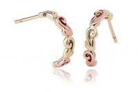 Clogau - Tree of Life, Silver and Welsh Gold Earrings