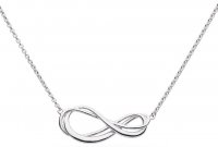 Kit Heath - Infinity, Rhodium Plated - Sterling Silver - Necklet, Size 18" 91161RP