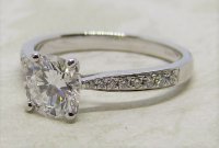 Antique Guest and Philips - 0.95ct Diamond Set, White Gold - Single Stone Ring