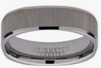 Unique - Tungsten - Ring, Size 66 TUR-93-66