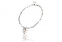 Clogau - Tree of Life, Sterling Silver - Rose Gold - Affinity Bead Bracelet, Size 16-16.5cm