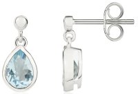 Guest and Philips - Aq Set, White Gold - 9ct Earrings 33-25-061