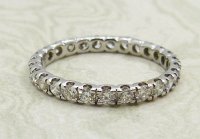 Antique Guest and Philips - Diamond Set, White Gold - Full Eternity Ring R5039