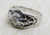 Antique Guest and Philips - 0.40ct Diamond Set, White Gold - Single Stone Ring