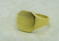 Antique Guest and Philips - Yellow Gold Signet Ring R4046
