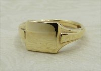 Antique Guest and Philips - Yellow Gold Signet Ring R4468