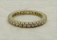 Antique Guest and Philips - 0.80ct Diamond Set, Yellow Gold - Full Eternity Ring R4490