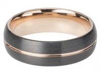Unique - Tungsten - Ring, Size 58 TUR-85-58