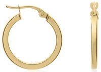 Guest and Philips - Yellow Gold 9ct Hoop Earrings 10-05-304
