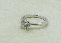 Antique Guest and Philips - 0.77ct Diamond Set, White Gold - Single Stone Ring R3818