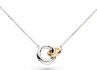 Kit Heath - Bevel Cirque, Rhodium Plated - Yellow Gold Plated - Necklet, Size 18" 91885GRP