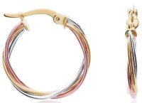 Guest and Philips - Rose Gold 9ct Russian Hoop Earrings 10-71-032