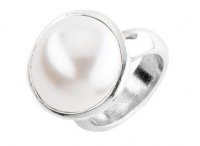 Uno de 50 - Pearl Set, Silver Plated - Ring ANI0663BPLMTL18