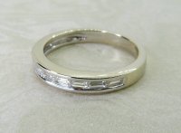 Antique Guest and Philips - Diamond Set, White Gold - Half Eternity Ring R5265