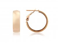Mark Milton - Rose Gold 9ct Hoops - 8F13R