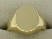 Guest and Philips - Yellow Gold - 9ct Signet Ring, Size P V514 V514
