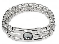 Uno de 50 - Crystal & Charm, Silver Plated Bracelet PUL2135GRSMTL0L