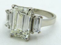 Antique Guest and Philips - Diamond Set, Platinum - Single Stone Ring R5143