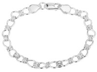 Guest and Philips - Sterling Silver - Bracelet, Size 7.5" SHM127-7