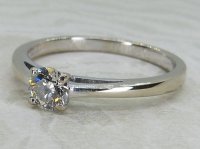 Antique Guest and Philips - Diamond Set, Yellow Gold - Single Stone Ring R5839
