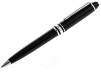 Mont Blanc - Meisterstuck Platinum-Coated Homage  W.A. Mozart, Plastic - Rhodium Plated - White Gold Ballpoint Pen, Size S - 108749