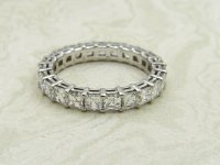 Antique Guest and Philips - Diamond Set, Platinum - Full Eternity Ring R5017