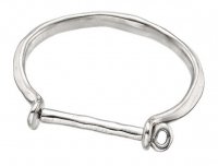 Uno de 50 - Sterling Silver Plated Bangle PUL1245MTL0000L