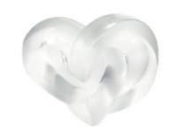 Lalique - Heart, Glass - Ornament, Size H4.2cmxL6.5cmxW14.1cm 1184700