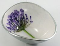 Guest and Philips - Agapanthus Oval, Aluminium - Petite Bowl, Size 12.5cm 31940-AG