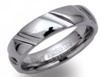Unique - Stainless Steel/Tungsten - Ring, Size 62 6 MM TUR-25-62