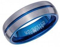 Unique - Tungsten - Ring, Size 62 TUR-128-62